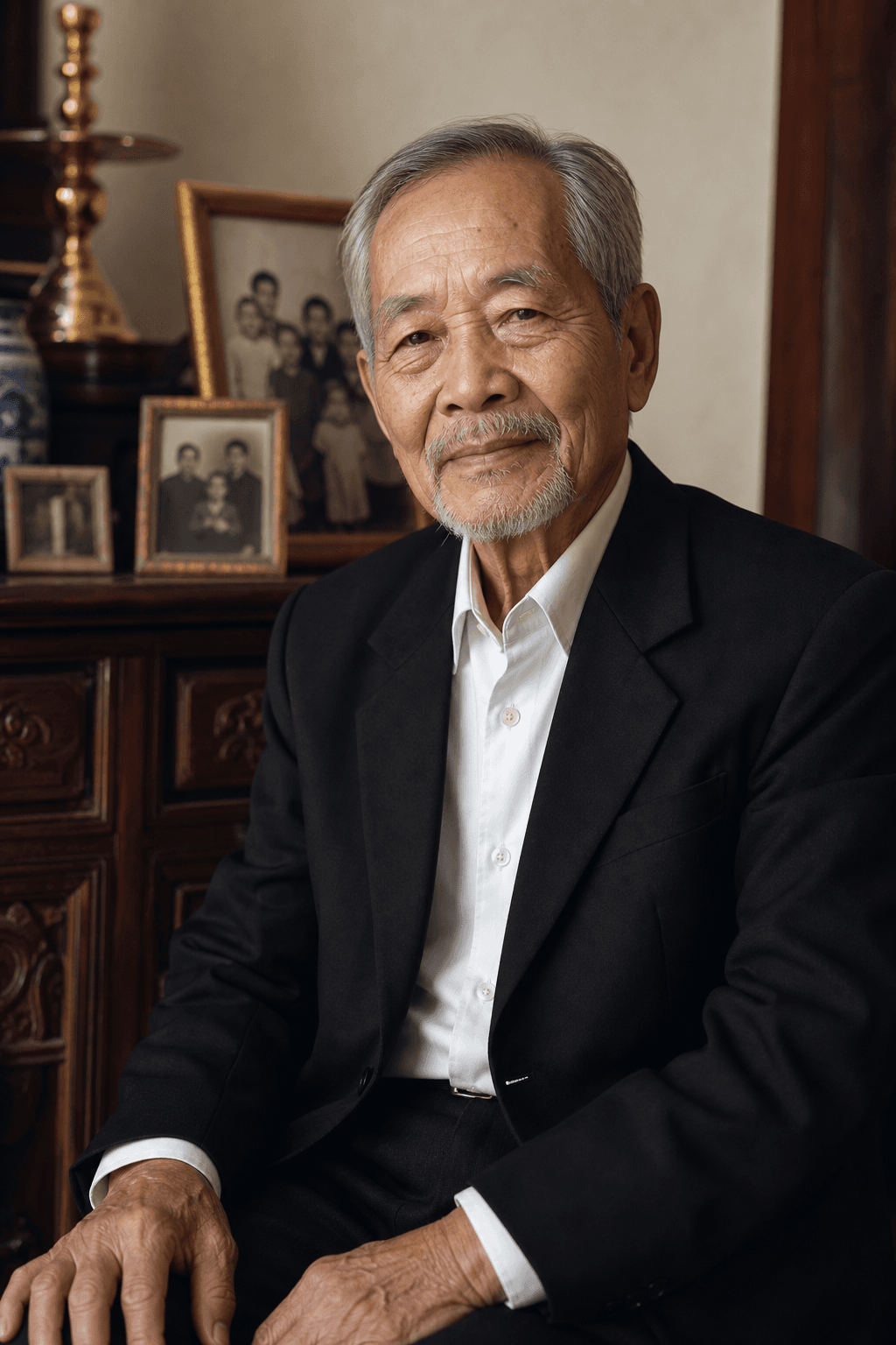 Chân dung Nguyễn Văn Tổ
